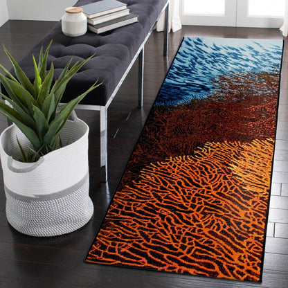Tapis intérieur/extérieur corail Liora Manne Marina