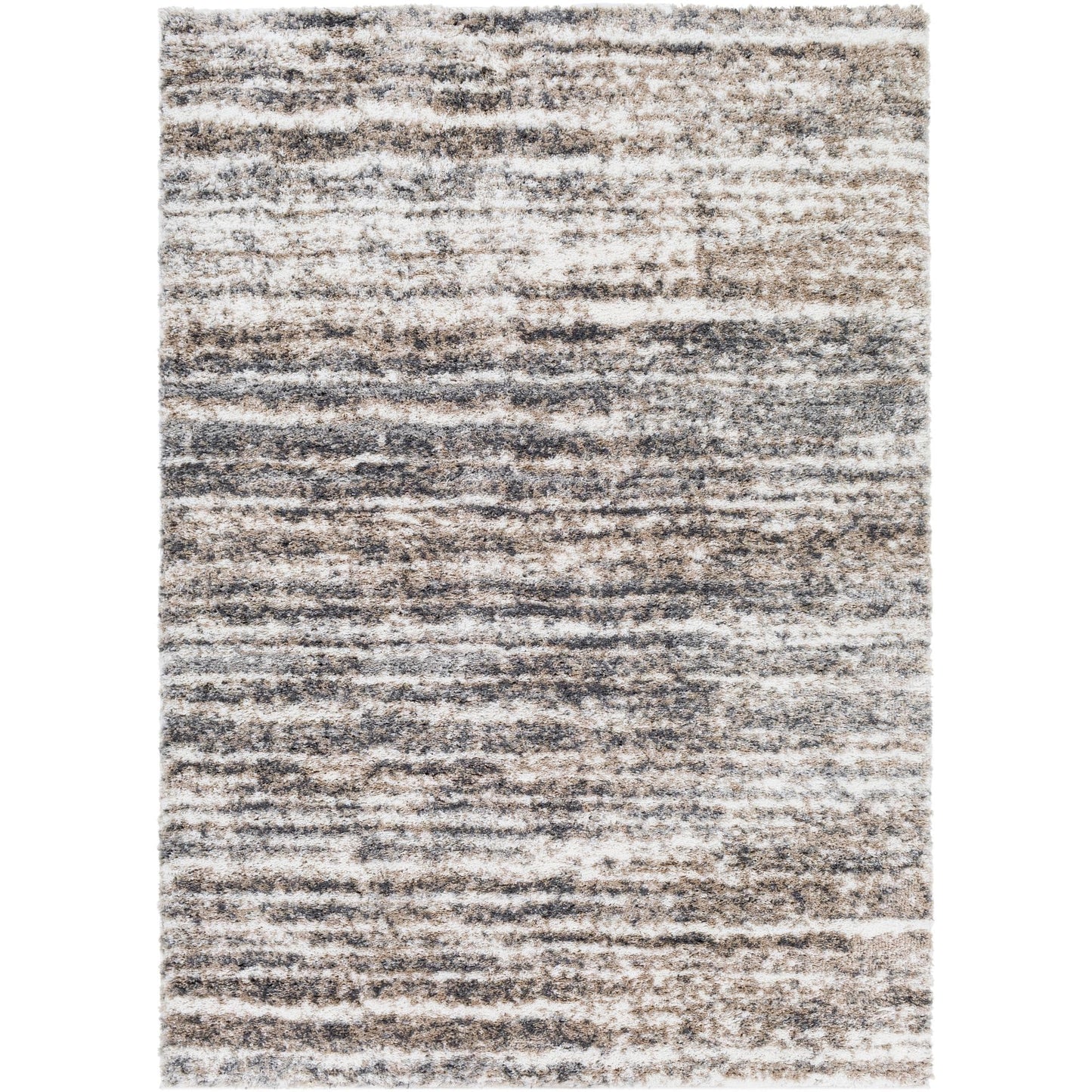 Tapis Livabliss Aliyah Shag minimaliste et abstrait
