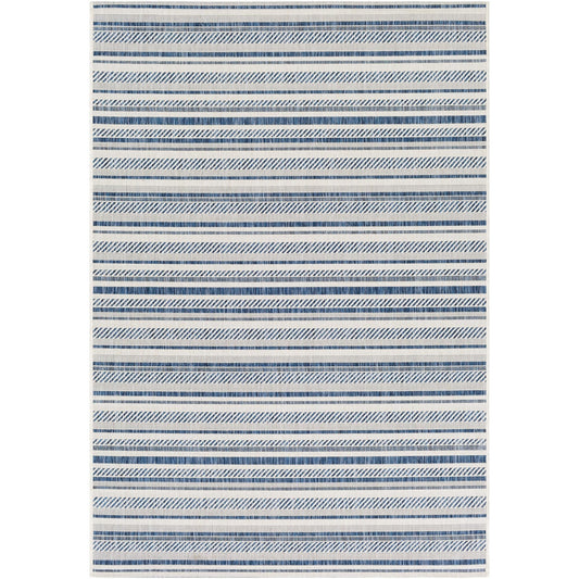 Tapis d'extérieur à rayures bohèmes Eagean de Livabliss