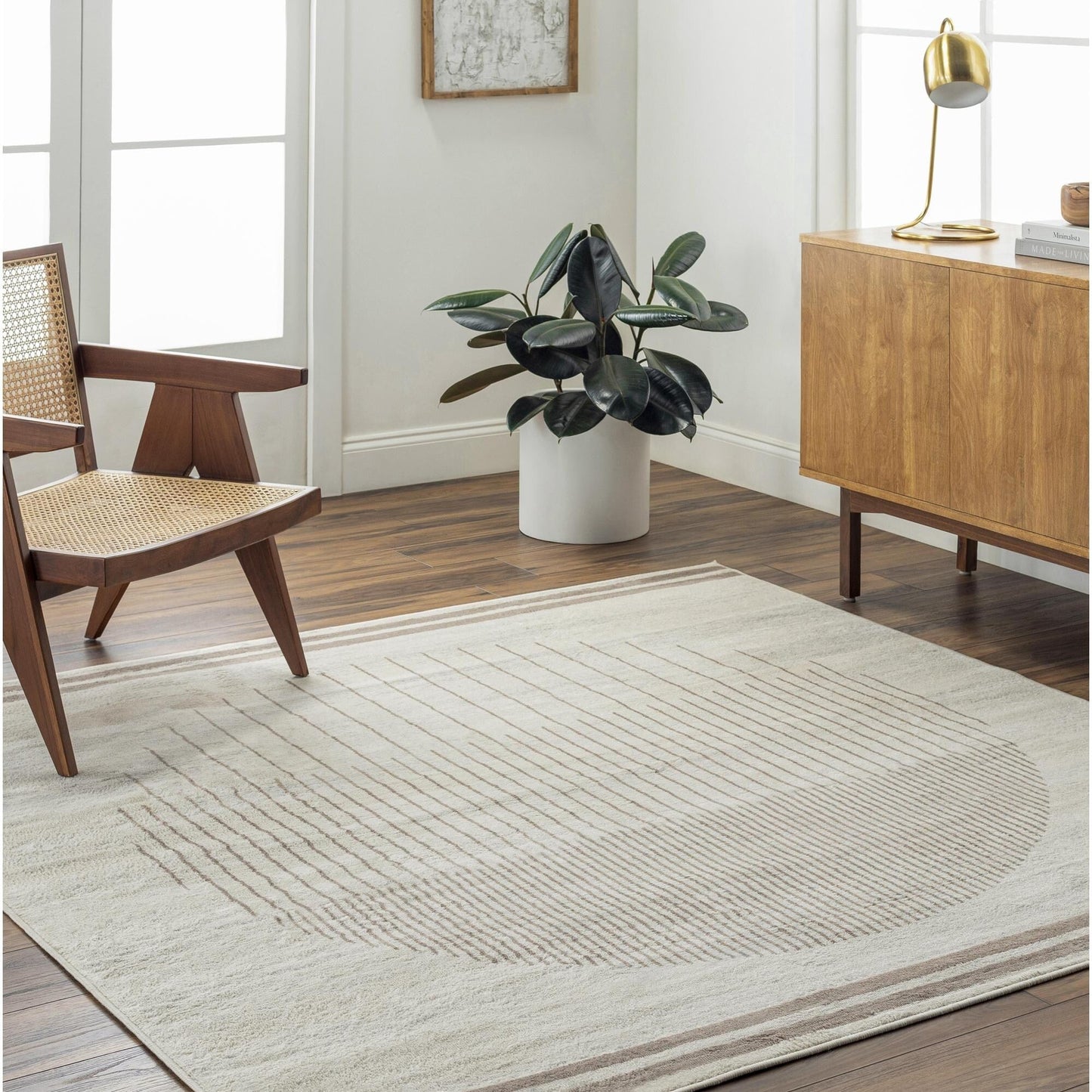 Tapis minimaliste Floransa à effet ombré Livabliss