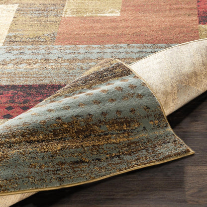 Tapis géométrique Livabliss Riley style milieu du siècle