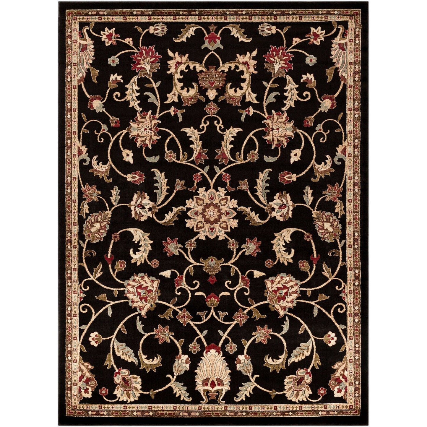 Tapis oriental traditionnel revisité Livabliss Riley