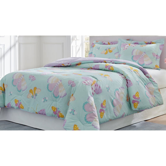 Parure de lit de luxe en coton motif fée papillon Lullaby Bedding