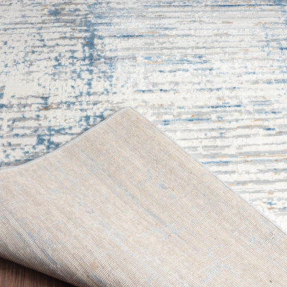 Tapis Lumina à poils longs et courts, style moderne et contemporain, motif abstrait.