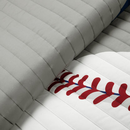 Couette surdimensionnée réversible pour enfants Lush Decor Baseball Game