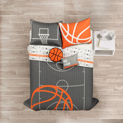 Ensemble de courtepointe Lush Decor Basketball Game