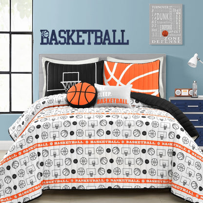 Ensemble de courtepointe Lush Decor Basketball Game