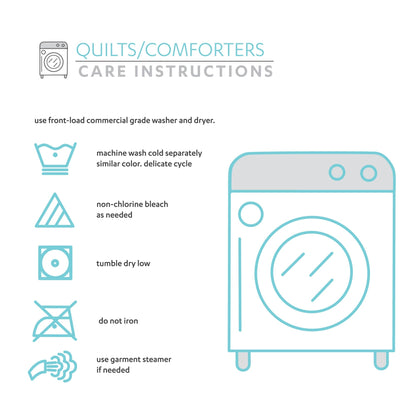 Parure de lit à imprimé métallique pailleté Lush Decor