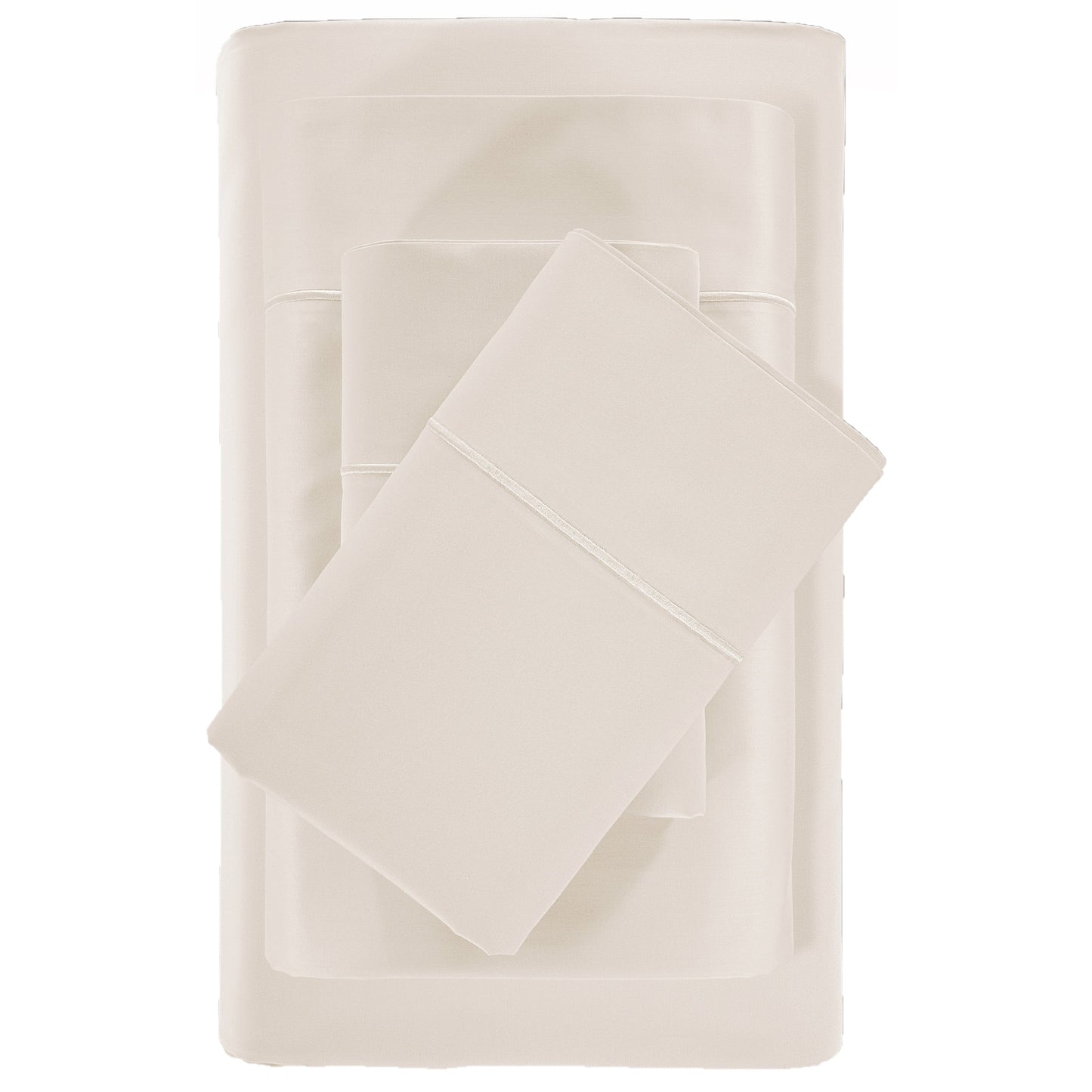 Parure de lit ultra douce en coton égyptien 800 fils au pouce carré