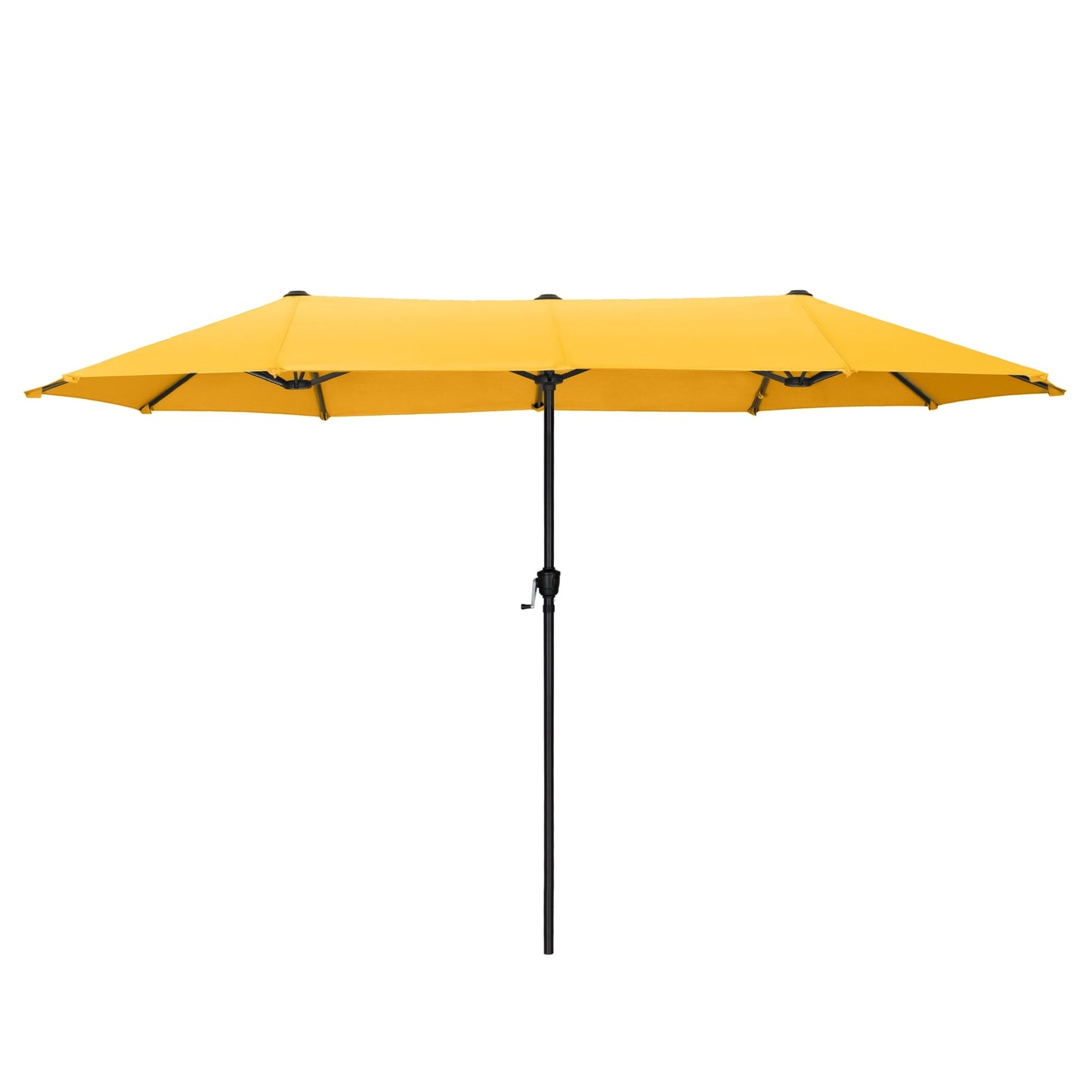 Parasol de patio double face MAISON ARTS extra large de 13 pieds avec manivelle