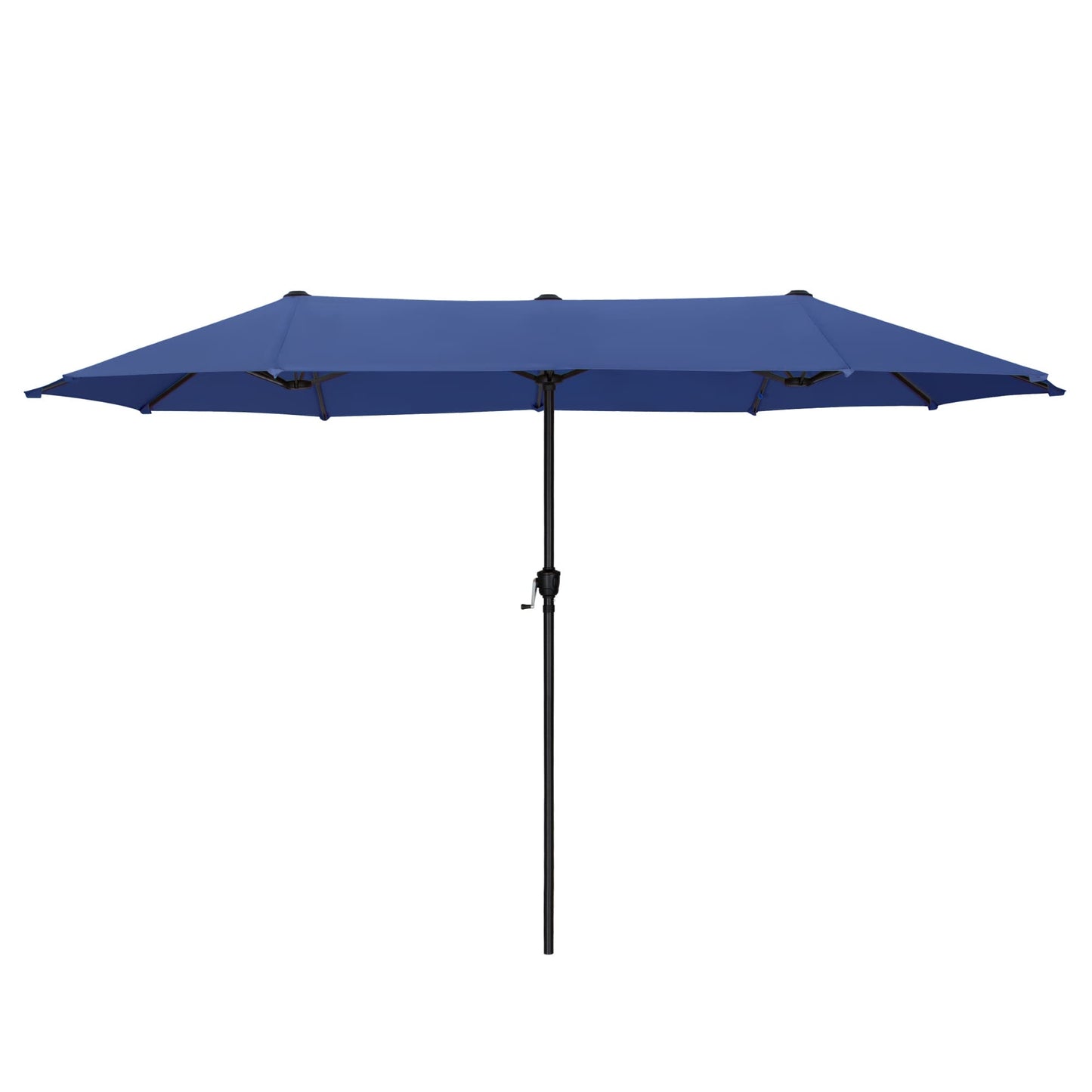 Parasol de patio double face MAISON ARTS extra large de 13 pieds avec manivelle