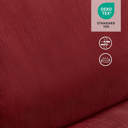 Fauteuil inclinable à bascule électrique surdimensionné MCombo à double moteur, sans accoudoirs, idéal pour le salon, tissu PR607