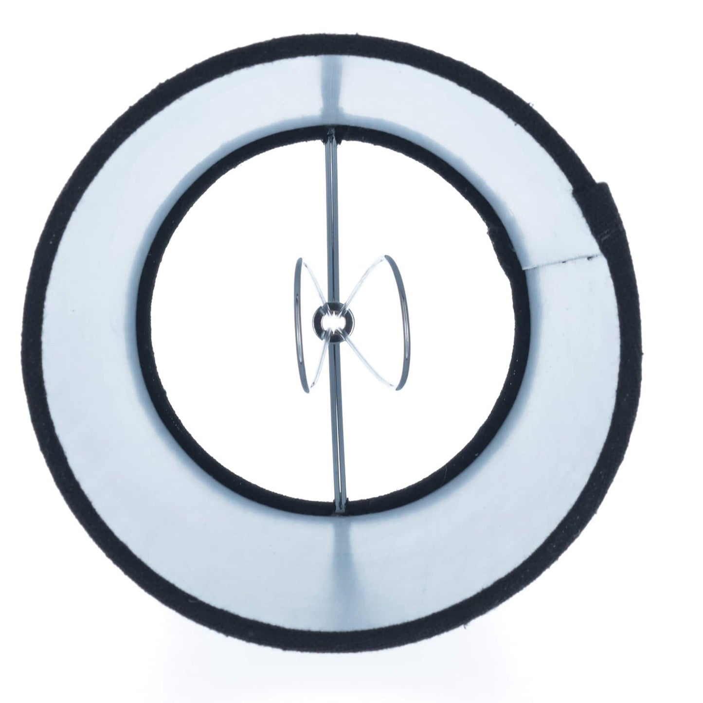 Abat-jour de lustre à clipser en lin MERIVILLE, 4 pouces sur 5 pouces sur 5 pouces