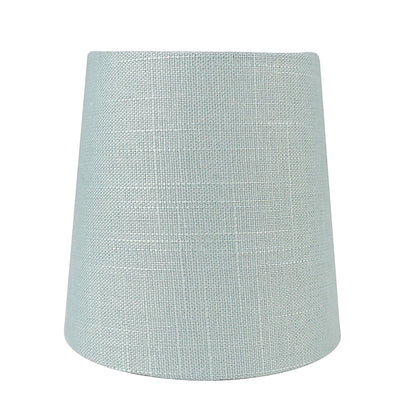 Abat-jour de lustre à clipser en lin MERIVILLE, 4 pouces sur 5 pouces sur 5 pouces