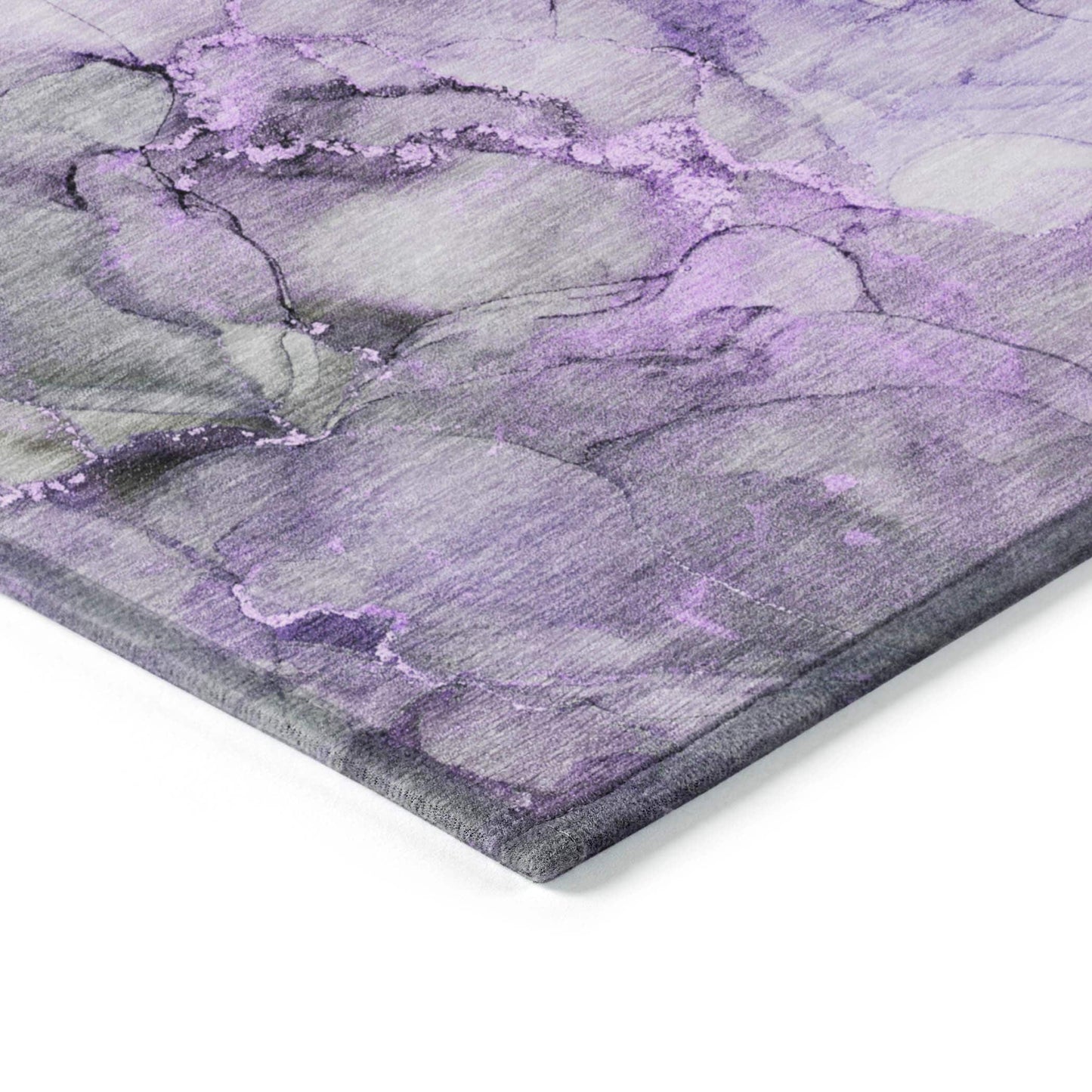 Tapis Chantille abstrait lavable en machine pour intérieur/extérieur