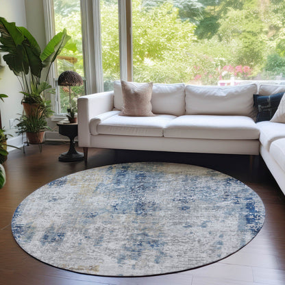 Tapis moderne abstrait Chantille lavable en machine pour intérieur/extérieur