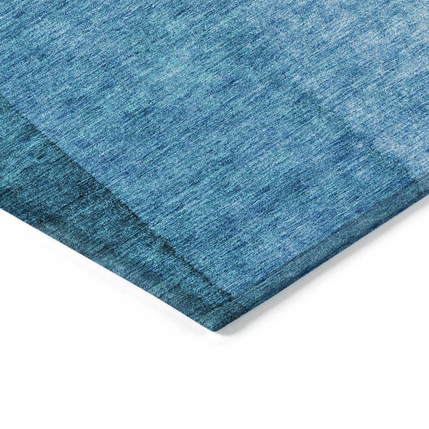 Tapis Chantille contemporain ombré lavable en machine pour intérieur/extérieur