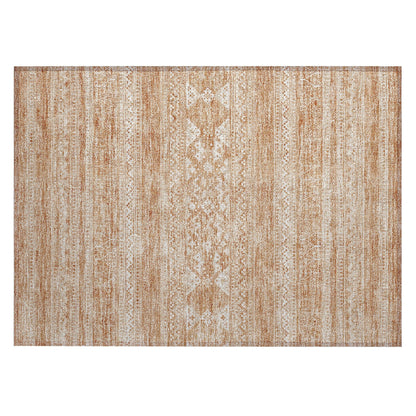 Tapis Chantille tribal bohème lavable en machine pour intérieur/extérieur
