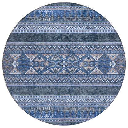 Tapis Chantille tribal bohème lavable en machine pour intérieur/extérieur
