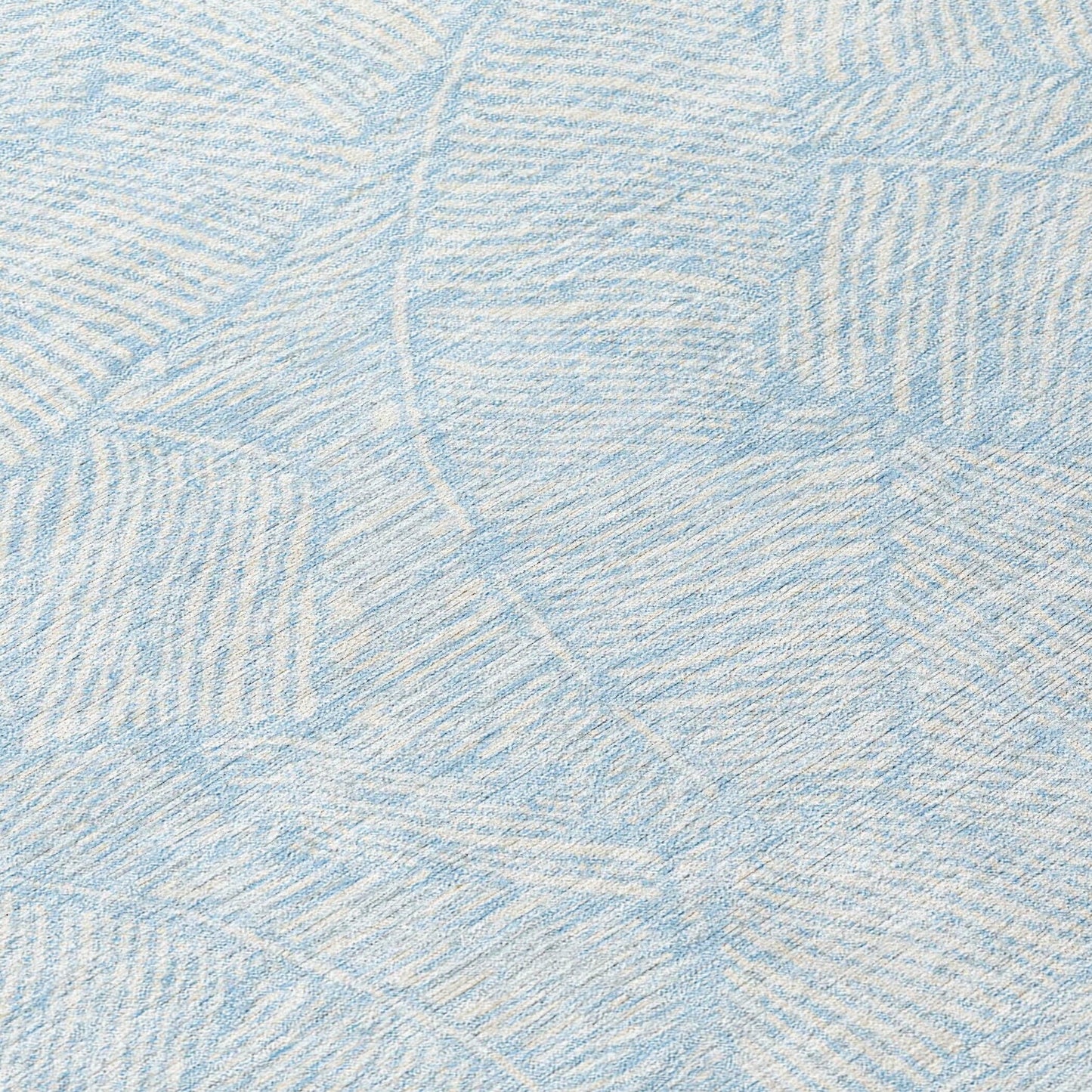 Tapis Chantille Tropical Palm lavable en machine pour intérieur/extérieur