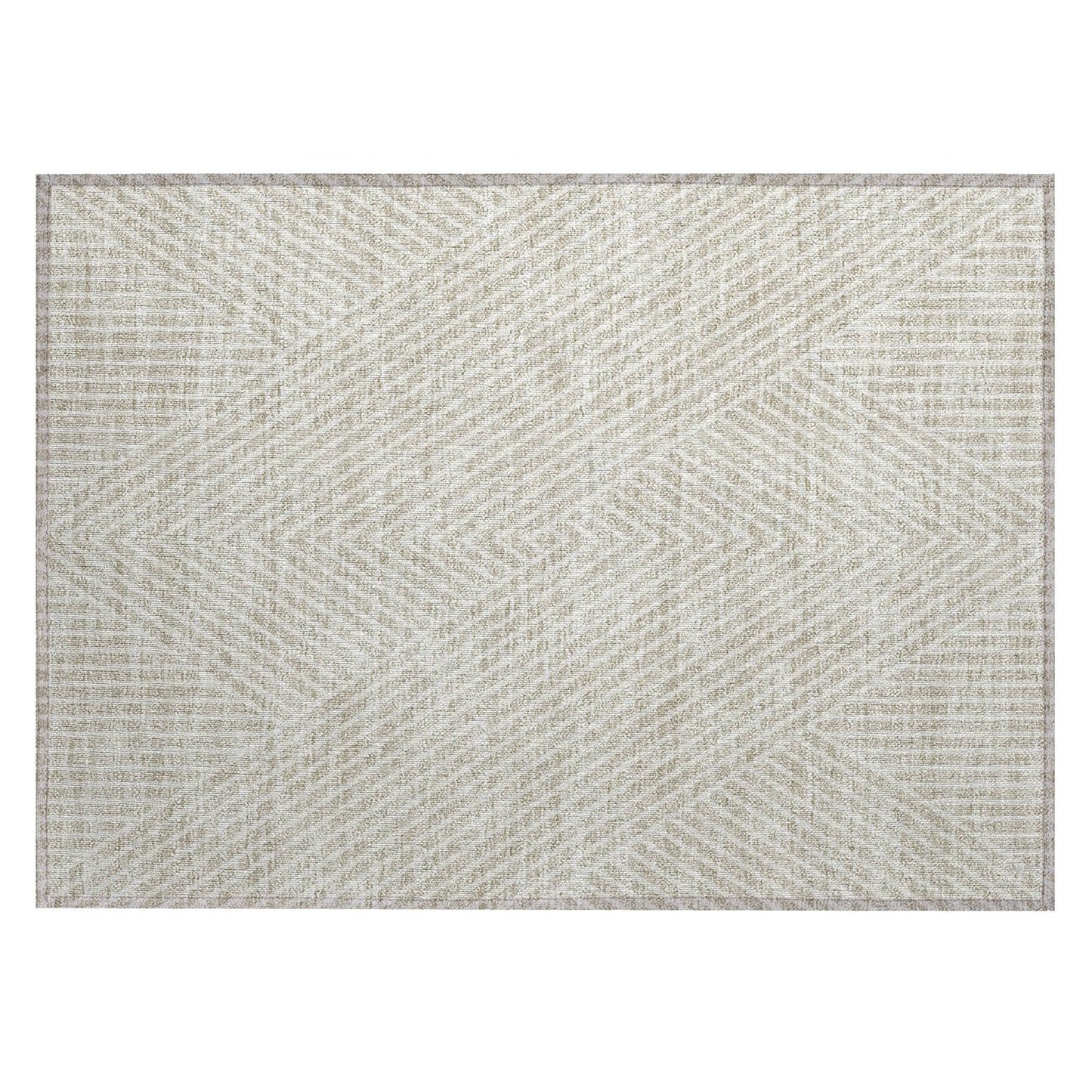 Tapis Chantille géométrique moderne lavable en machine pour intérieur/extérieur