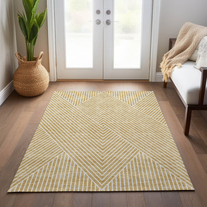 Tapis Chantille géométrique moderne lavable en machine pour intérieur/extérieur
