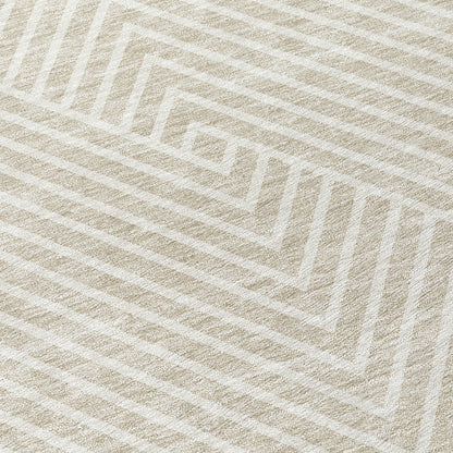 Tapis Chantille géométrique moderne lavable en machine pour intérieur/extérieur