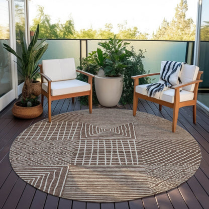 Tapis moderne en mosaïque Chantille lavable en machine pour intérieur/extérieur