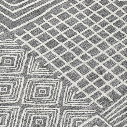 Tapis moderne en mosaïque Chantille lavable en machine pour intérieur/extérieur