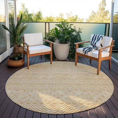Tapis Chantille à rayures modernes, lavable en machine, pour intérieur et extérieur