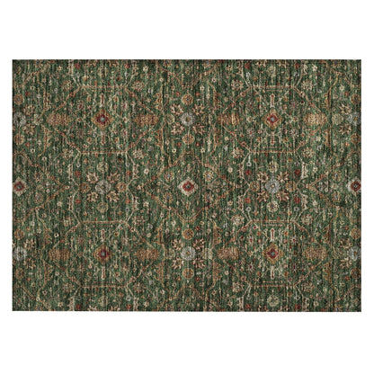 Tapis persan traditionnel en chantille lavable en machine pour intérieur/extérieur
