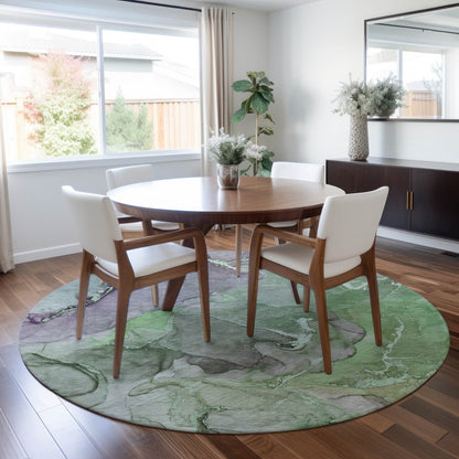 Tapis Chantille aquarelle lavable en machine pour intérieur/extérieur