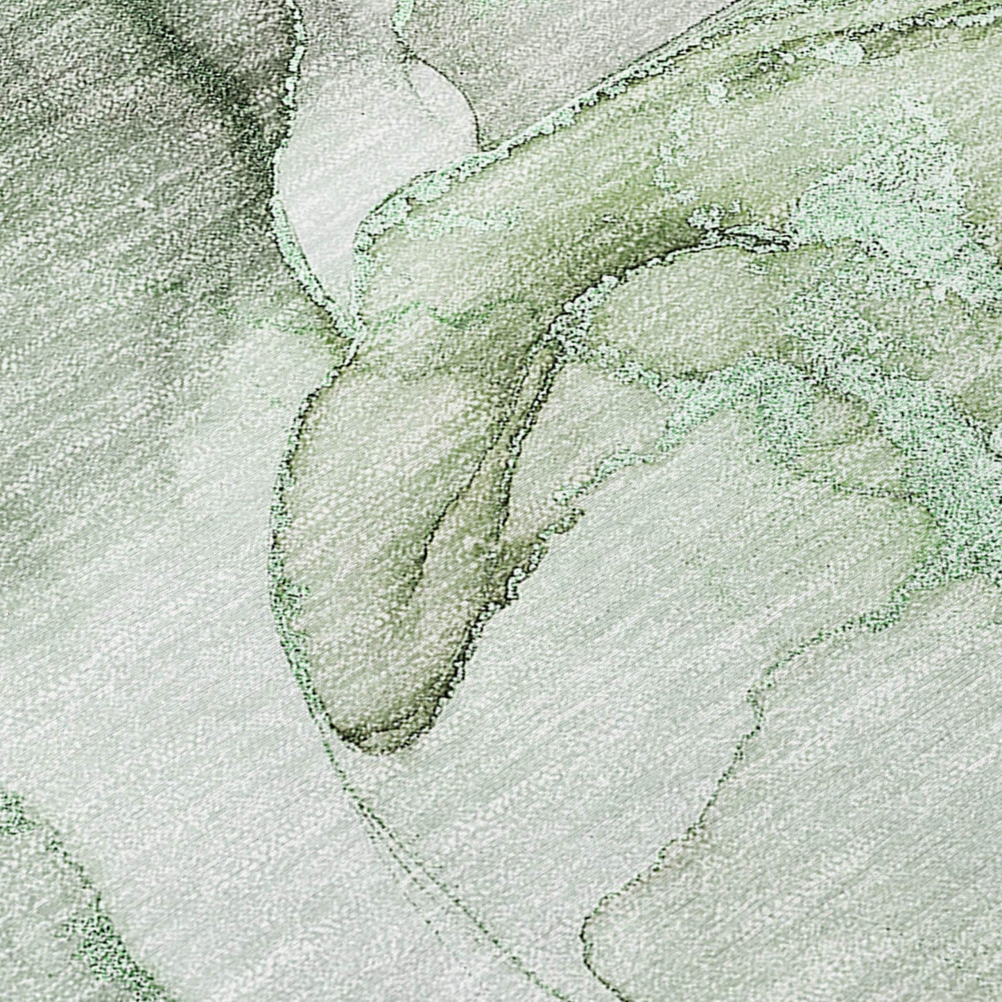 Tapis Chantille aquarelle lavable en machine pour intérieur/extérieur