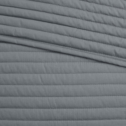 Collection Madison Park Anchorage, ensemble de couette et de courtepointe en seersucker imprimé 8 pièces