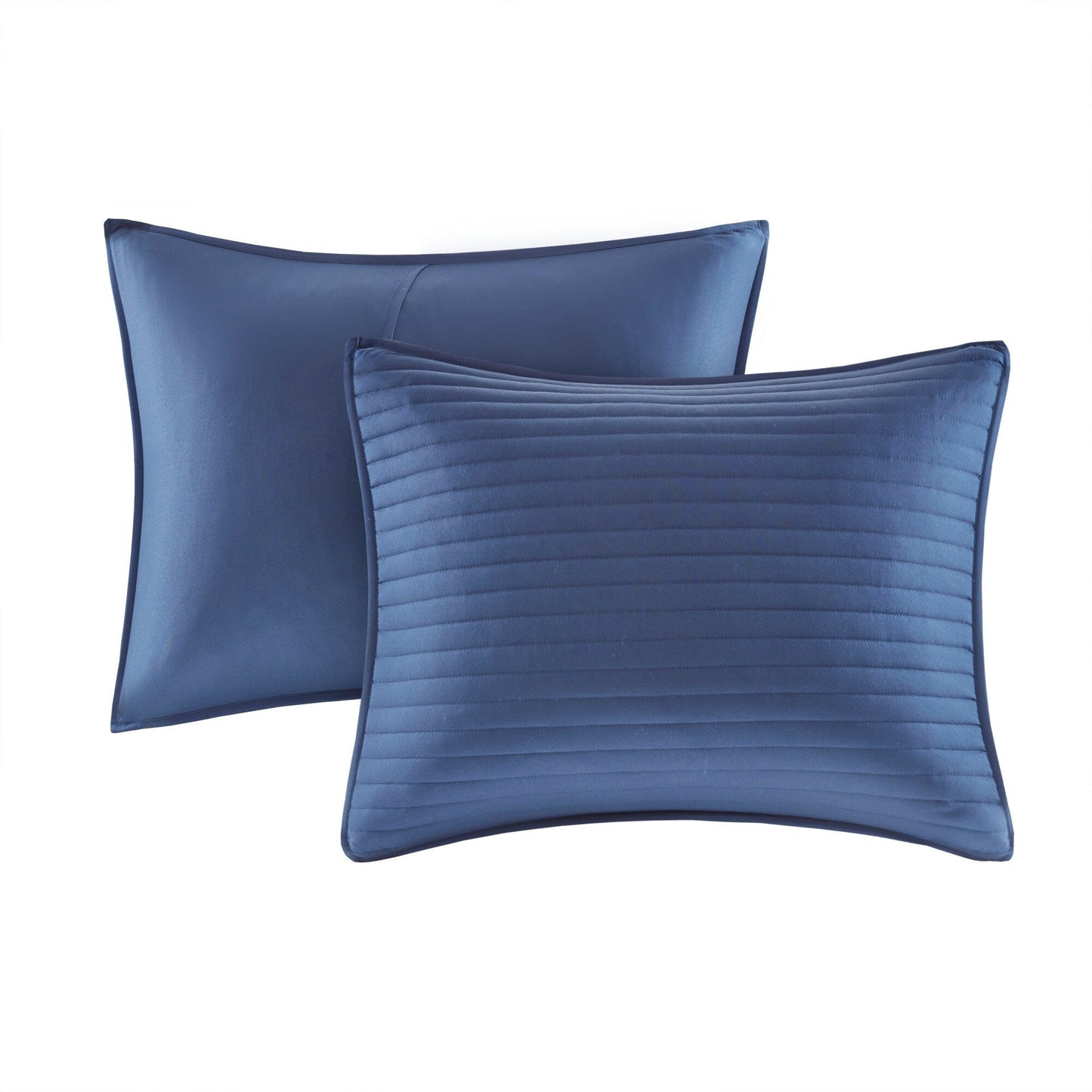 Collection Madison Park Anchorage, ensemble de couette et de courtepointe en seersucker imprimé 8 pièces