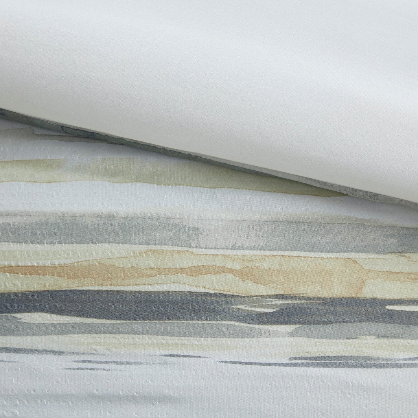 Collection Madison Park Anchorage, ensemble de couette et de courtepointe en seersucker imprimé 8 pièces