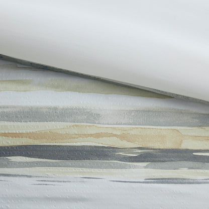 Collection Madison Park Anchorage, ensemble de couette et de courtepointe en seersucker imprimé 8 pièces