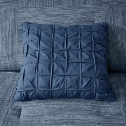 Parure de lit 7 pièces en seersucker imprimé Madison Park Clayton