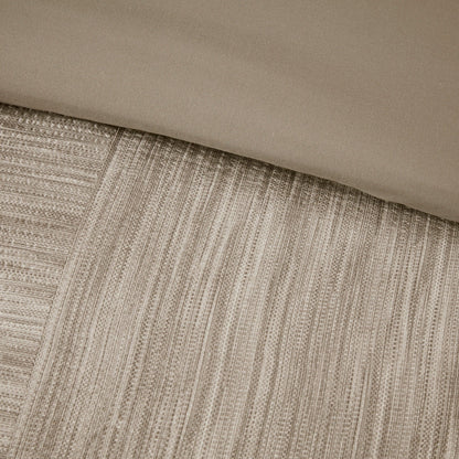 Parure de lit 7 pièces en seersucker imprimé Madison Park Clayton