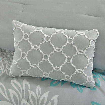 Parure de lit Madison Park Essentials Caldwell complète avec draps en coton