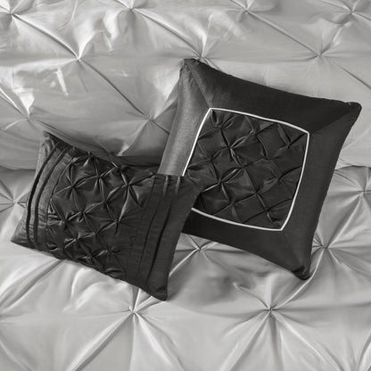 Ensemble de 24 pièces Madison Park Essentials Loretta avec rideaux et draps