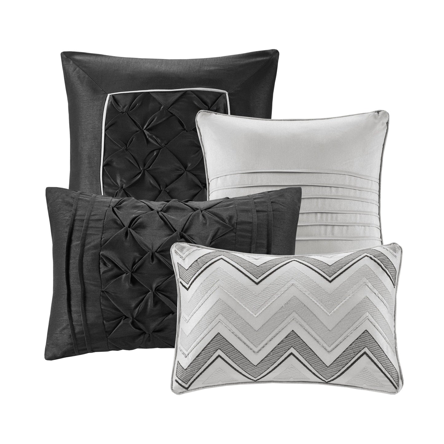 Ensemble de 24 pièces Madison Park Essentials Loretta avec rideaux et draps