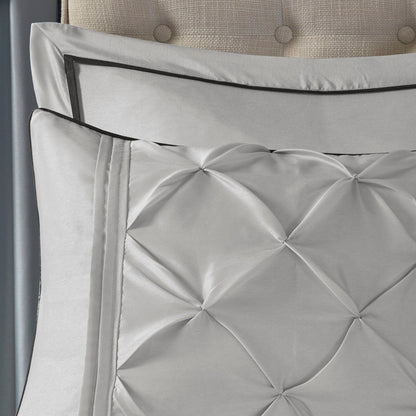 Ensemble de 24 pièces Madison Park Essentials Loretta avec rideaux et draps