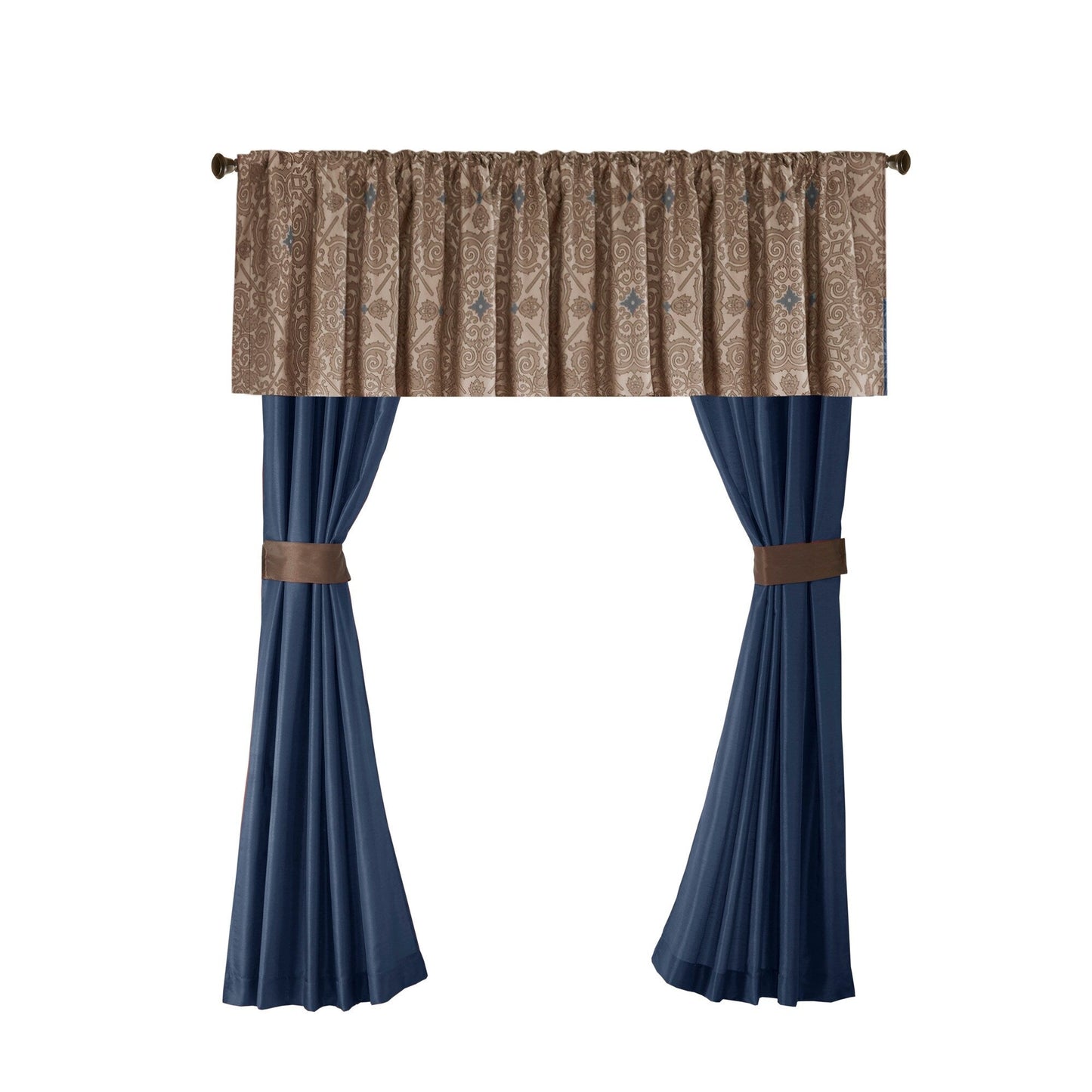 Madison Park Essentials Parker Jacquard brodé, ensemble de 24 pièces, pièce dans un sac