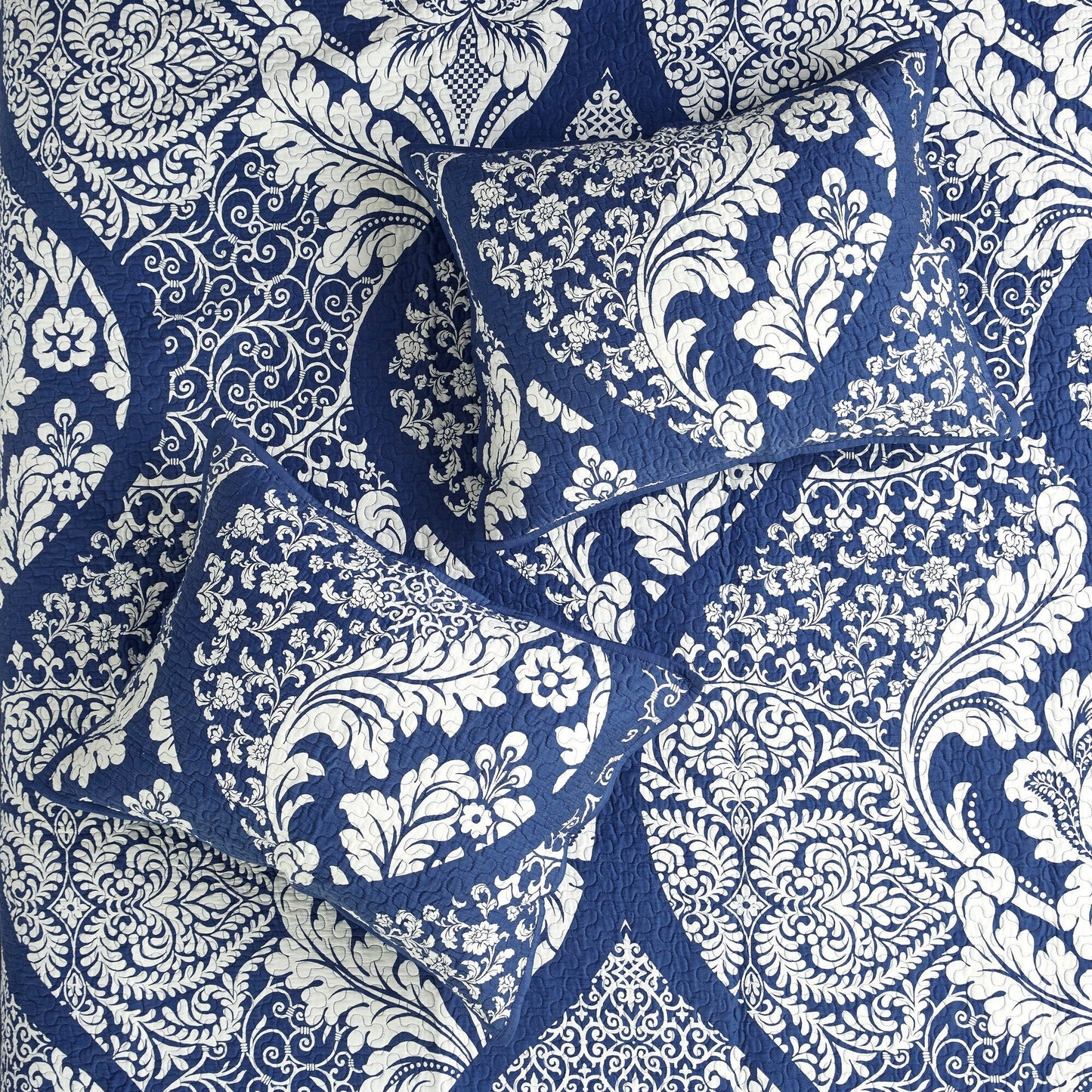 Madison Park Marcella Ensemble de couette 7 pièces en coton imprimé