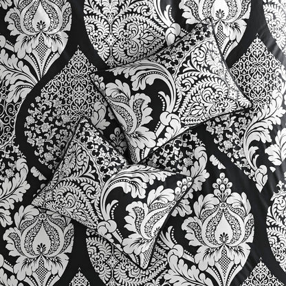 Madison Park Marcella Ensemble de couette 7 pièces en coton imprimé