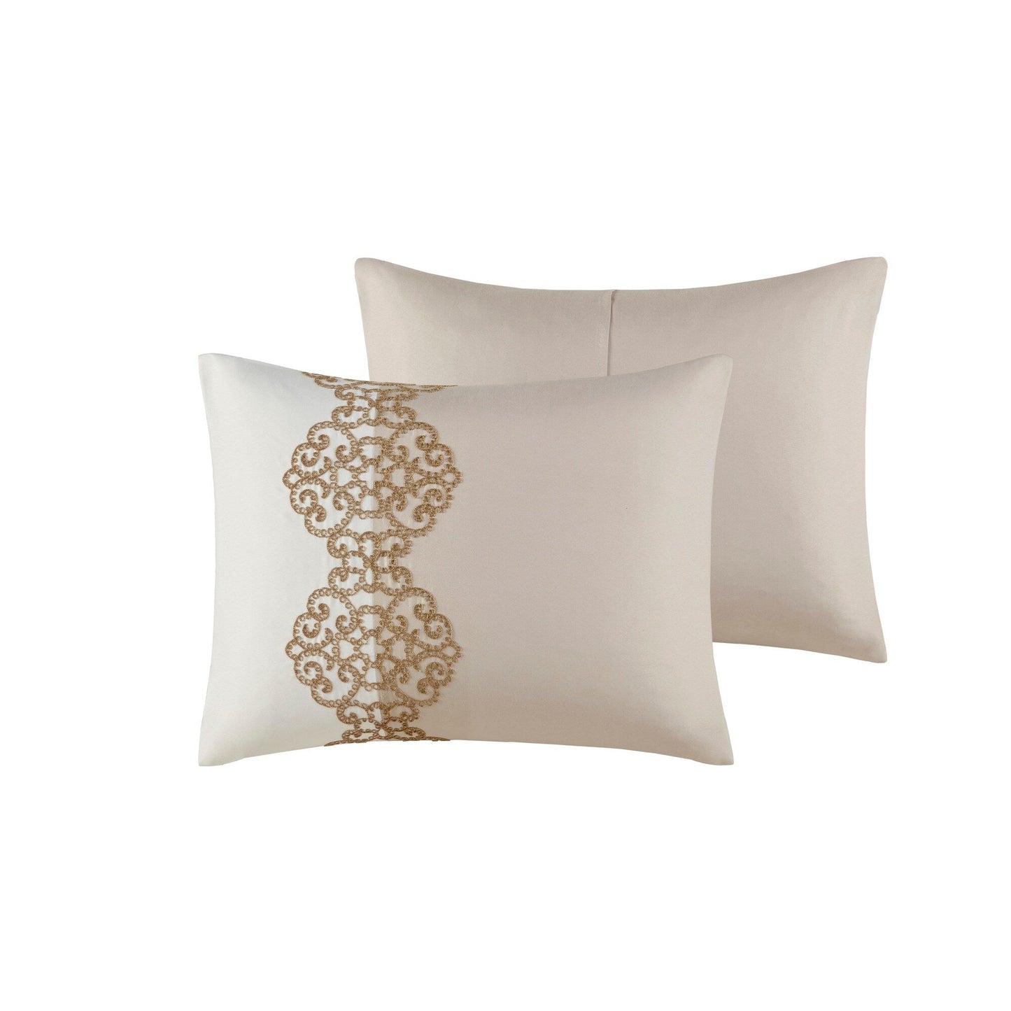 Parure de lit Madison Park Vera en microfibre brodée 8 pièces