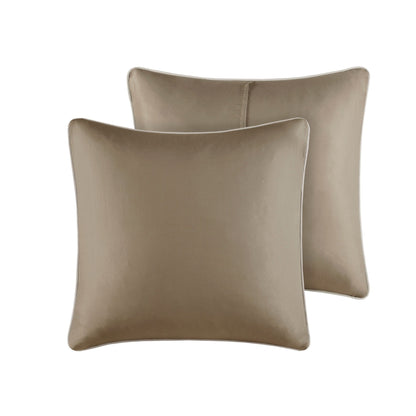 Parure de lit Madison Park Vera en microfibre brodée 8 pièces