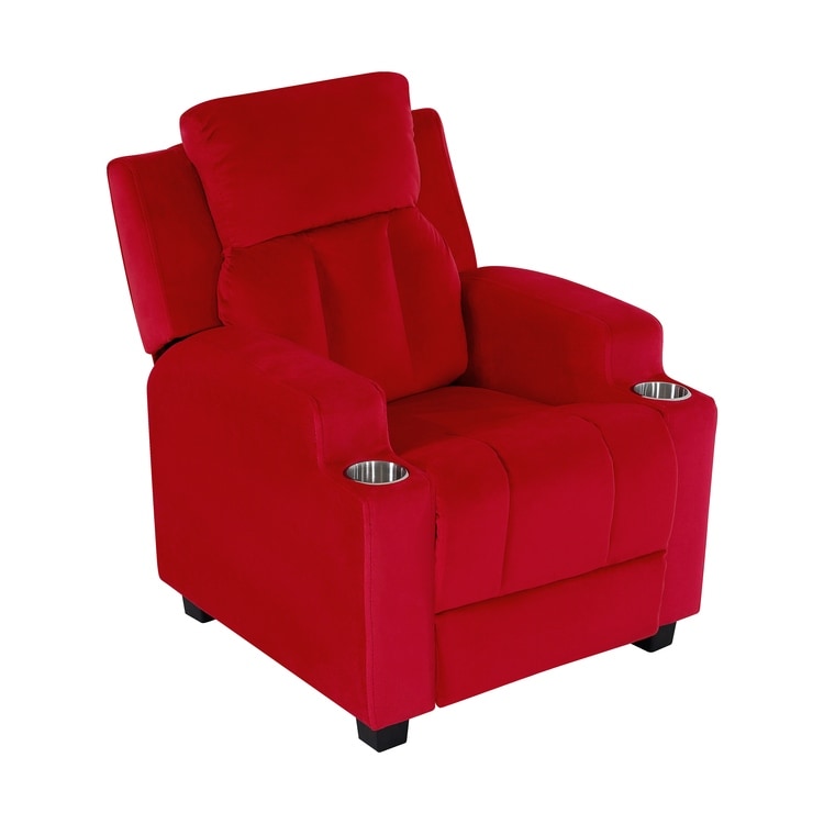 Sièges magiques pour princesses super-héros, fauteuil inclinable de luxe pour enfants avec repose-pieds, appui-tête et 2 porte-gobelets