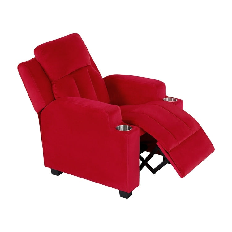 Sièges magiques pour princesses super-héros, fauteuil inclinable de luxe pour enfants avec repose-pieds, appui-tête et 2 porte-gobelets